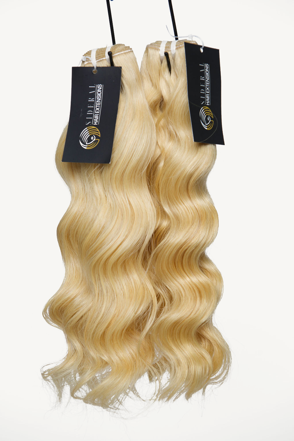 Sideral Hair raw wavy blonde hair bundles