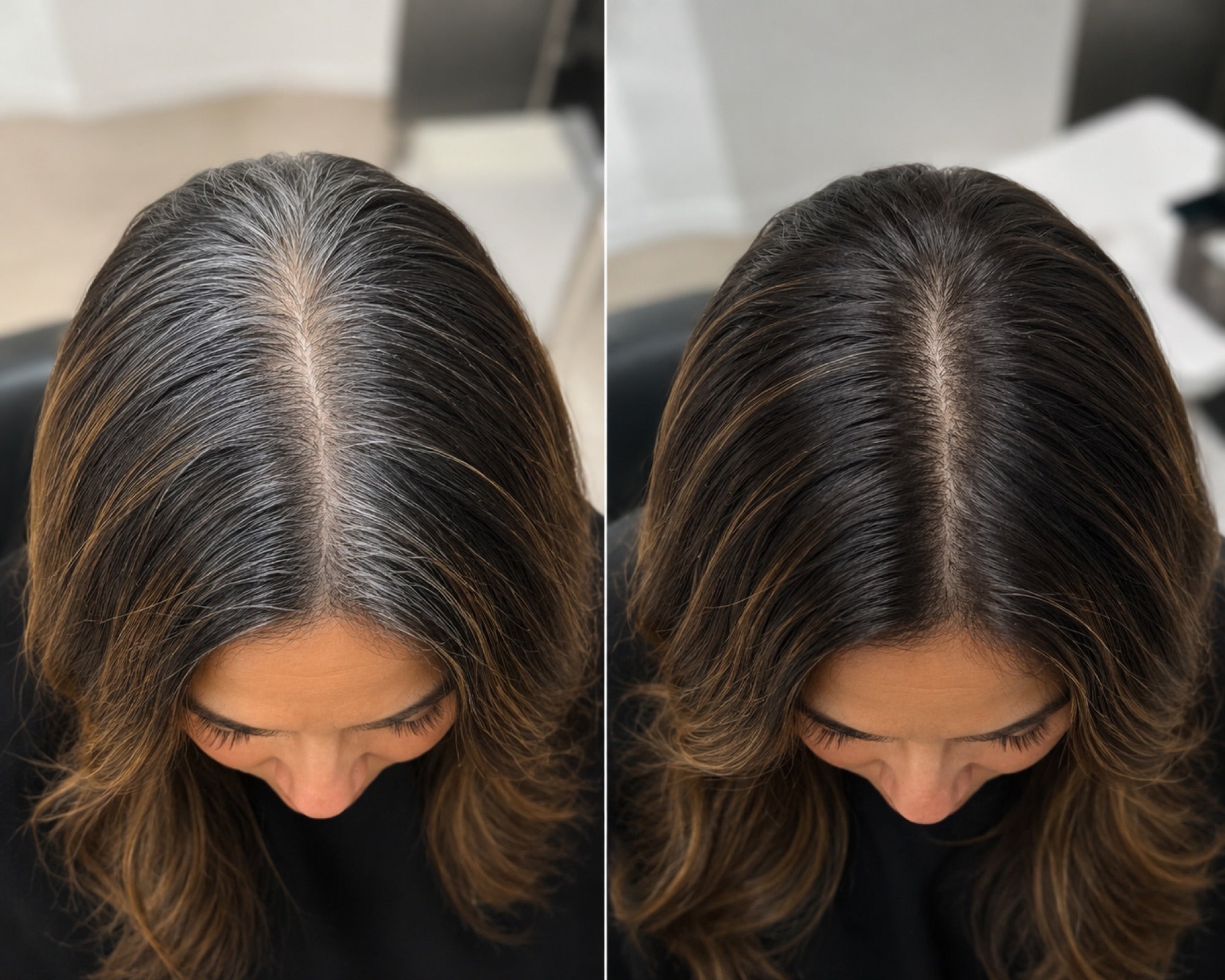 Roots touch-up color