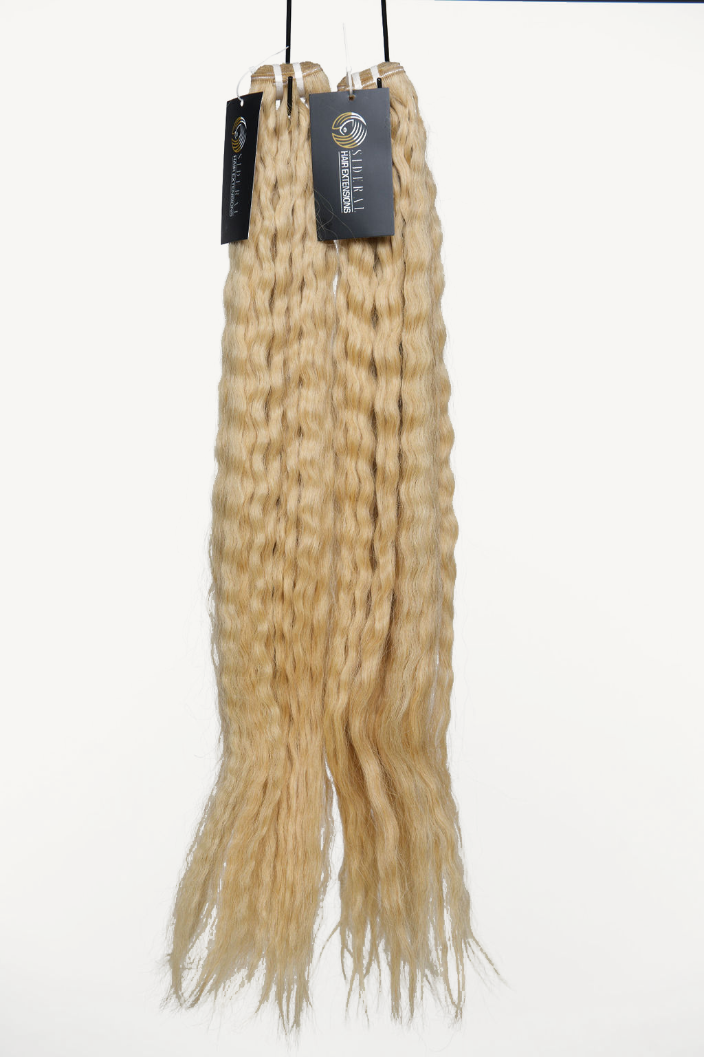 Sideral Hair raw kinky straight blonde hair bundles